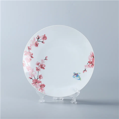 Cherry Blossom Print Ceramic Dinnerware Set best