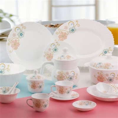 مجموعة ملصقات للأواني الزجاجية من العقيق